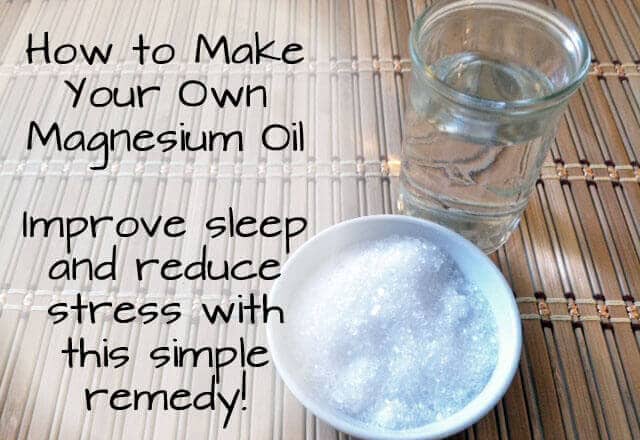 How to make your own magnesium oil to improve sleep and reduce stress How To Make Your Own Magnesium Oil