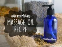 Skin nourishing massage oil recipe 200x150