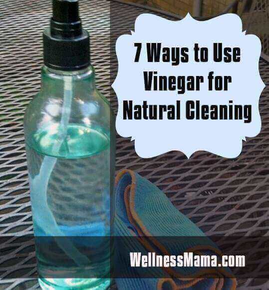 What are some ways to use vinegar as a cleaner?