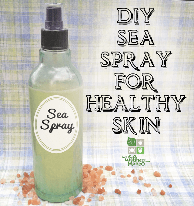 Magnesium and Sea Salt Spray for Skin | Wellness Mama