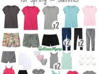 Girls Capsule Wardrobe for Spring and Summer