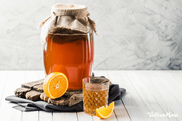 What are the dangers of making kombucha tea?