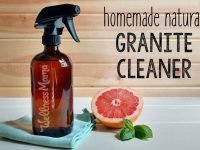 How to make homemade natural granite cleaner
