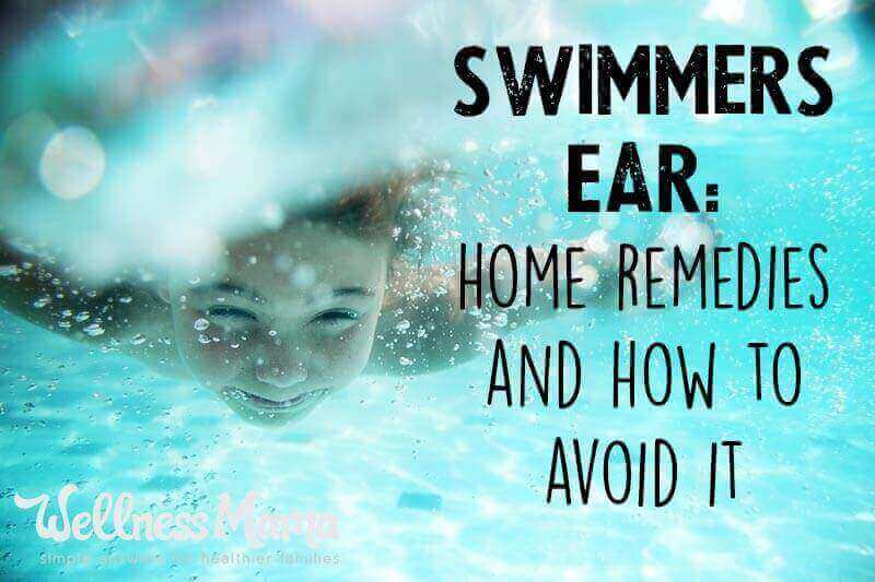 What is a home treatment for swimmer's ear?