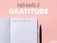 The health beneits of gratitude