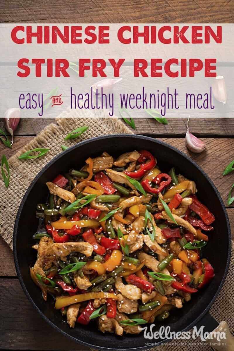 Thiseasy chicken stir-fry is budget friendly and delicious. It comes together quickly for a fast and easy meal.