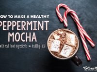 A healthy peppermint mocha recipe!