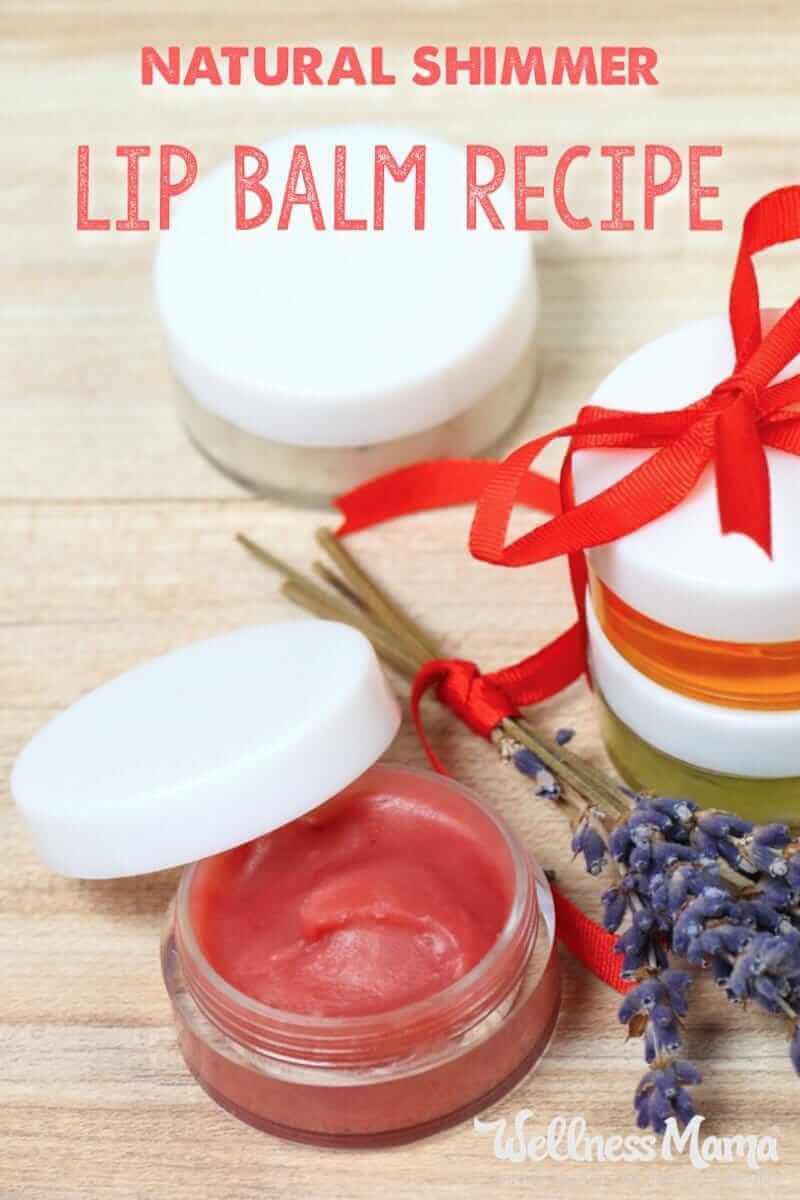 Natural Shimmer Lip Balm Recipe | Wellness Mama